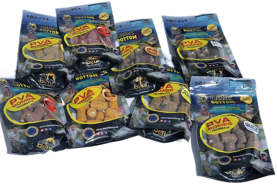 Behr Fertigfutter / PVA Bombs / Grundfutter / Angelfutter / Pellet - Bild 1 von 1