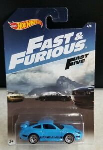 Hot Wheels 1:64 Fast And Furious Fast Five Porsche 911 GT3 RS NEW IN PACKAGE 
