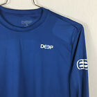 Deep Ocean Apparel - BYOB L/S Sun Shirt - M's Sm (Chest 42") - Blue - NwoT