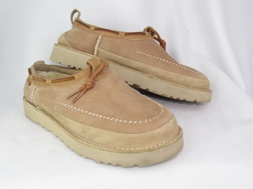 Scarpe Pantofole Ugg Regenerate Tasman Artigianali Slip On Marrone Uomo 10 Donna 11