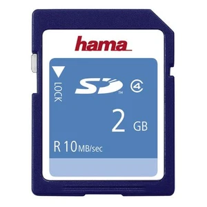 Hama 2GB High Speed 10MB/s SD Card - Class 4 - Picture 1 of 1