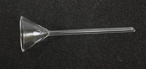 Corning Pyrex 60* Long Stem Fluted Filtering Funnel 65mm 6140-50 - Picture 1 of 3