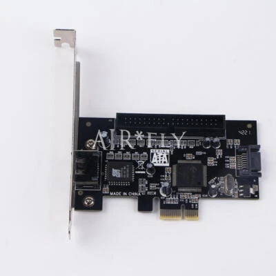 Express Adapter Konverter Karte SATA II 2.0 Raid & 1 Ide 3.5 " Pci-e PCI 2 Port - Bild 1 von 4
