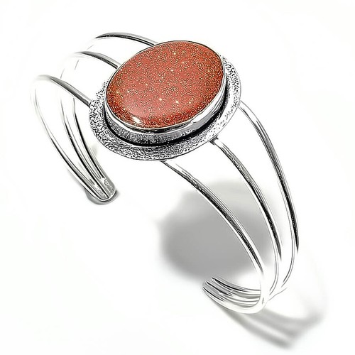 VALENTINO Bracciale Braccialetto Pietra Preziosa Pietra Sole Rossa Argento Sterling 925 Regolabile