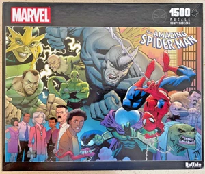 Marvel: Back To Basics (Spider-man) 1500 Piece Jigsaw Puzzle - Picture 1 of 10