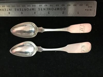 Cucharas de plata American Coin - George Washington Reed y W E Den Foto 1 de 4