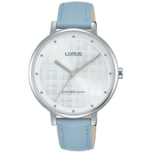 Lorus Ladies Watch Blue Strap with Checked Design Sunray Dial ( RG269PX9 ) NEW - Picture 1 of 1