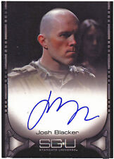 Stargate Universe Season 1 Autograph Card Josh Blacker as Sgt. Spencer
