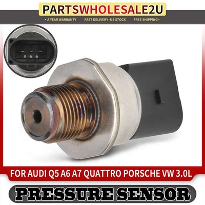 Fuel Pressure Sensor for Audi A6 Quattro Q5 2014-2016 Volkswagen Touareg Porsche - Image 1 of 4