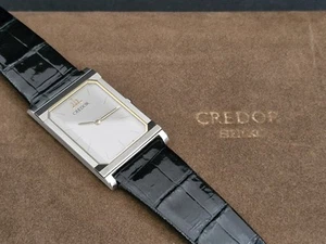 Seiko Credor 8420-6990 Quartz Watch Men's 1980s Original inner Box included - Picture 1 of 24