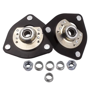 Paire de plaques de carénage support supérieur pour NISSAN S13 S14 Silvia 240SX 240SX 1989-1998 Bla - Photo 1/7