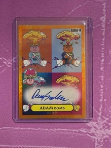 2025 TOPPS GPK 40th Adam Bomb Garbahj Auto Danny Schlitzart /25 Warhol GARBA-14 - Picture 1 of 1