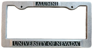 University of  Nevada Alumni License Plate Metal Frame 6 X 12 NEW - Picture 1 of 6