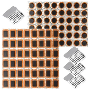 100pc Bicycle Inner Tube Patch Kit Bike Tire Repair Patches 4 Files Bike BMX MTB - Picture 1 of 6