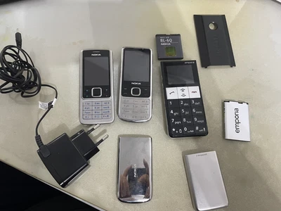 --  3 Handys --  Nokia 6700c-1 RM-470, Nokia 6300 RM217, Emporia Essence Plus - Bild 1 von 4