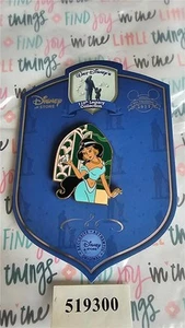 110th Legacy Princess Jasmine Aladdin Holding a Dove LE 250 Disney Store Pin - Bild 1 von 1