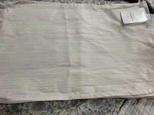 Juego de 4 manteles individuales Hearth & Hand Magnolia Sour Cream 2021 texturizados 100 % algodón - Imagen 1 de 6