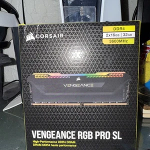 Corsair Vengeance RGB Pro 32GB (2x16GB) DDR4 RAM 3200MHz - Picture 1 of 5