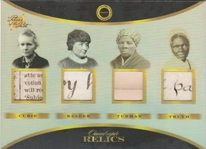 Piezas Pasadas 1800s Caleidoscopio Ed Curie Keller Tubman Truth Quad Relic 198 B - Imagen 1 de 1