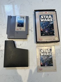Nintendo NES Star Wars game - Original Box & Instructions Manual