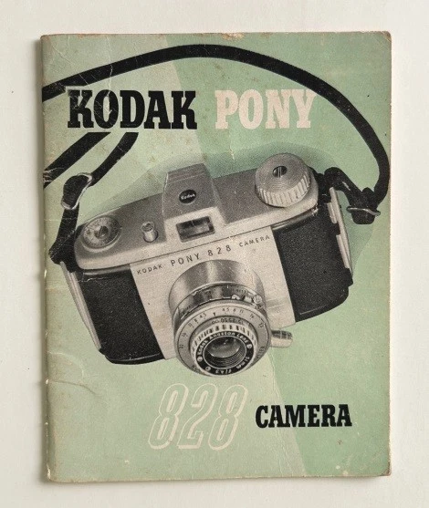 Manual de instrucciones de cámara Kodak Pony 828 1954 Foto 1 de 1