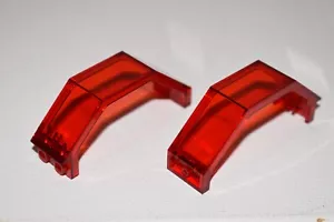 LEGO Trans-Neon Orange Panel 3x2x6 #2466 Red From Set 6955 - Picture 1 of 3