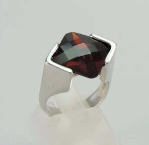 Damenring mit Turmalin  / 925er Silber (53 (16,8 mm Ø) - Bild 1 von 5