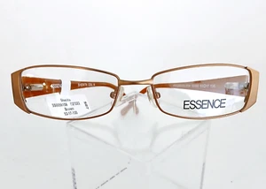 ESSENCE Sherita 32392 Eyeglasses 53-17-135 Womens Matte Gold & Brown Frames OW59 - Picture 1 of 7