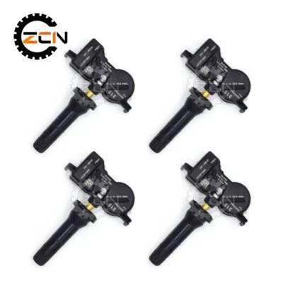 Sensor monitor de presión de neumáticos 4 piezas TPMS para Jeep Renegade 2018 68331239AA Foto 1 de 4