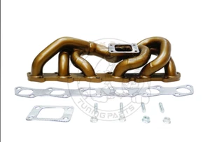 T3 Low Mount Turbo Exhaust Skyline R32 R33 R34 RB20 RB25 RB20DET RB25DET-COATED - Picture 1 of 11
