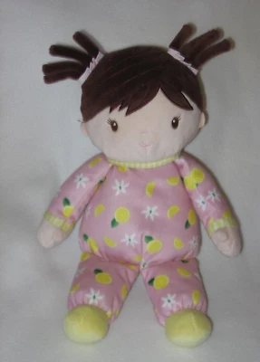Muñeca Douglas Baby Lovey Peluche Lainey Limón Rosa Amarillo Foto 1 de 4