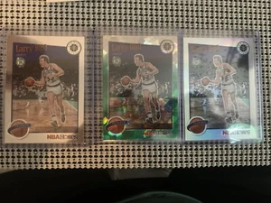 Larry Bird 2019-20 prisma crepato verde e 2 argento. - Foto 1 di 2