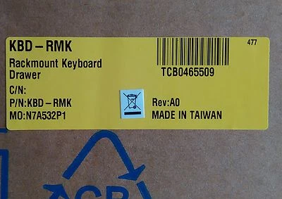 Advantech KBD-RMK 19" Rackmount Keyboard Drawer - Bild 1 von 4