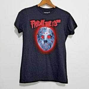 Friday The 13th T-Shirt Shirt Horror Movie Jason Voorhees Hockey Mask Mens RARE - Picture 1 of 10