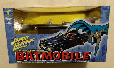 Johnny Lightning 1:24 1960's DC Comic Book Batmobile Diecast Model Kit UNOPENED! - Image 1 of 4