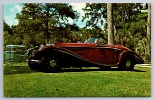 1937 Mercedes Benz 540-K, 8-cyl, Car, Vintage Postcard - Picture 1 of 2