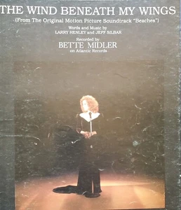 Bette Midler The Wind Beneath My Wings Piano Guitar Vocal Sheet Music g4 - Picture 1 of 2