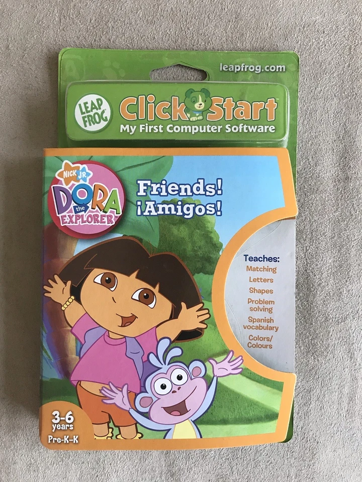 Leap Frog Dora Explorer Spanish Friends Amigos Age 3-6 - Image 1 of 4
