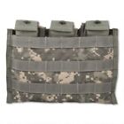 Military Issued Molle II ACU 3-Mag Side Pouch