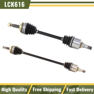 For Toyota Yaris FWD 06-12 Pair of Front CV Axle Shaft Assemblies TrakMotive Set - Foto 1 di 8