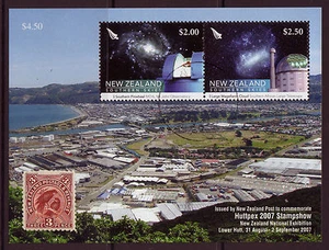 NEW ZEALAND 2007 HUTTPEX 2007 STAMP SHOW MINIATURE SHEET FINE USED - Imagen 1 de 1