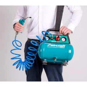 Aircraft Kolbenkompressor Kolben Kompressor Airboy 186 OF E ölfrei tragbar 8 Bar - Bild 1 von 2