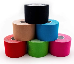 Axion 6 Rolls 5cm x 5m professional Kinesiology Tape - Picture 1 of 1
