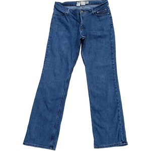 Womens Jeans Harley Davidson Genuine MotorClothes Size 12 Regular Medium Wash - Picture 1 of 8