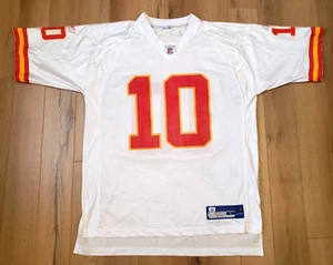 Mens Large Trent Green #10 Kansas City Chiefs QB Vintage Y2K Reebok Jersey - Picture 1 of 10