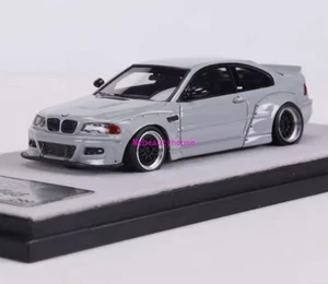 QD 1:64 grau M3 CSL E46 Coupe Sportmodell Diecast Resin Auto - Bild 1 von 3