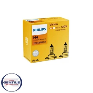 COPPIA LAMPADE LAMPADINE H4 PHILIPS VISION FINO AL 30% IN PIU DI LUCE 12342PRC2 - Bild 1 von 2