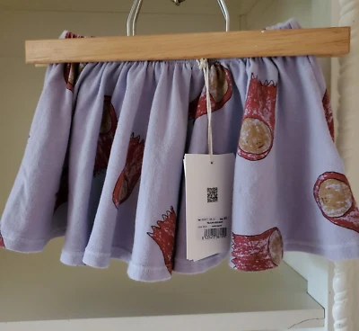 Nueva Mini Falda Giratoria Rodini Niña Cometa Lavanda Talla 4 (27097A) Foto 1 de 4