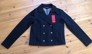 S.OLIVER Damen Jacket Sakko Blaser marineblau, Gr.36-38/S-M, NEU m. Etikett - Bild 1 von 8