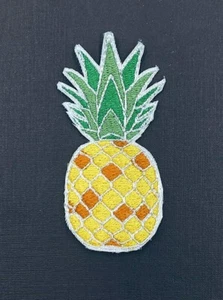 Piña con hierro hecho a mano para bolsa de ropa accesorios parche personalizado - Imagen 1 de 2